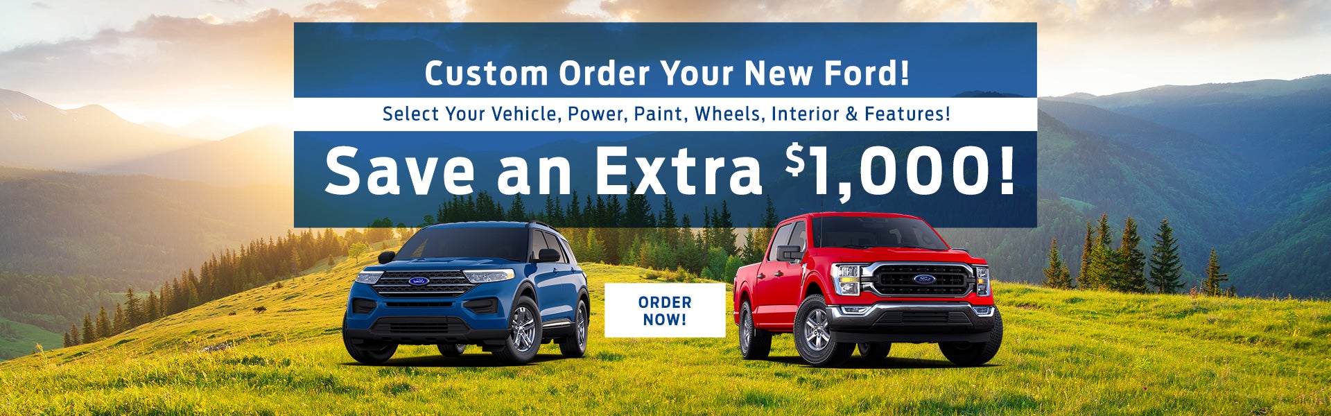 Custom Order Your Ford