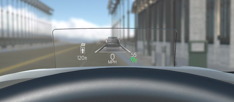 How to use the Heads Up Display in your Ford