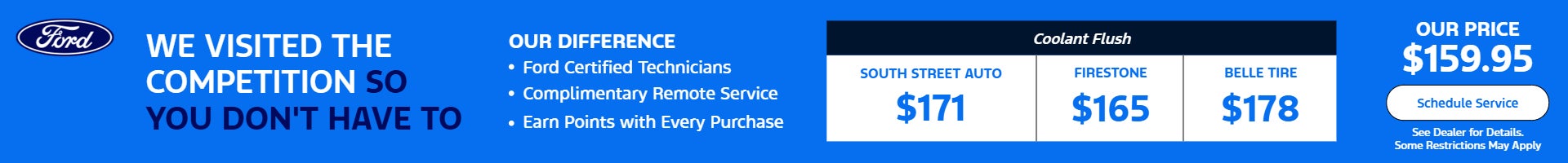 Serra Ford Rochester Hills Service Banner